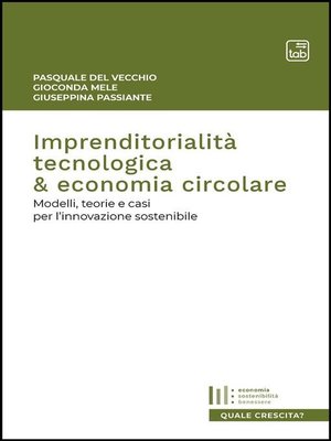 cover image of Imprenditorialità tecnologica & economia circolare
